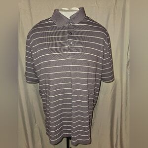 Eddie Bauer mens XL polo purple grey colors.‎ Good condition